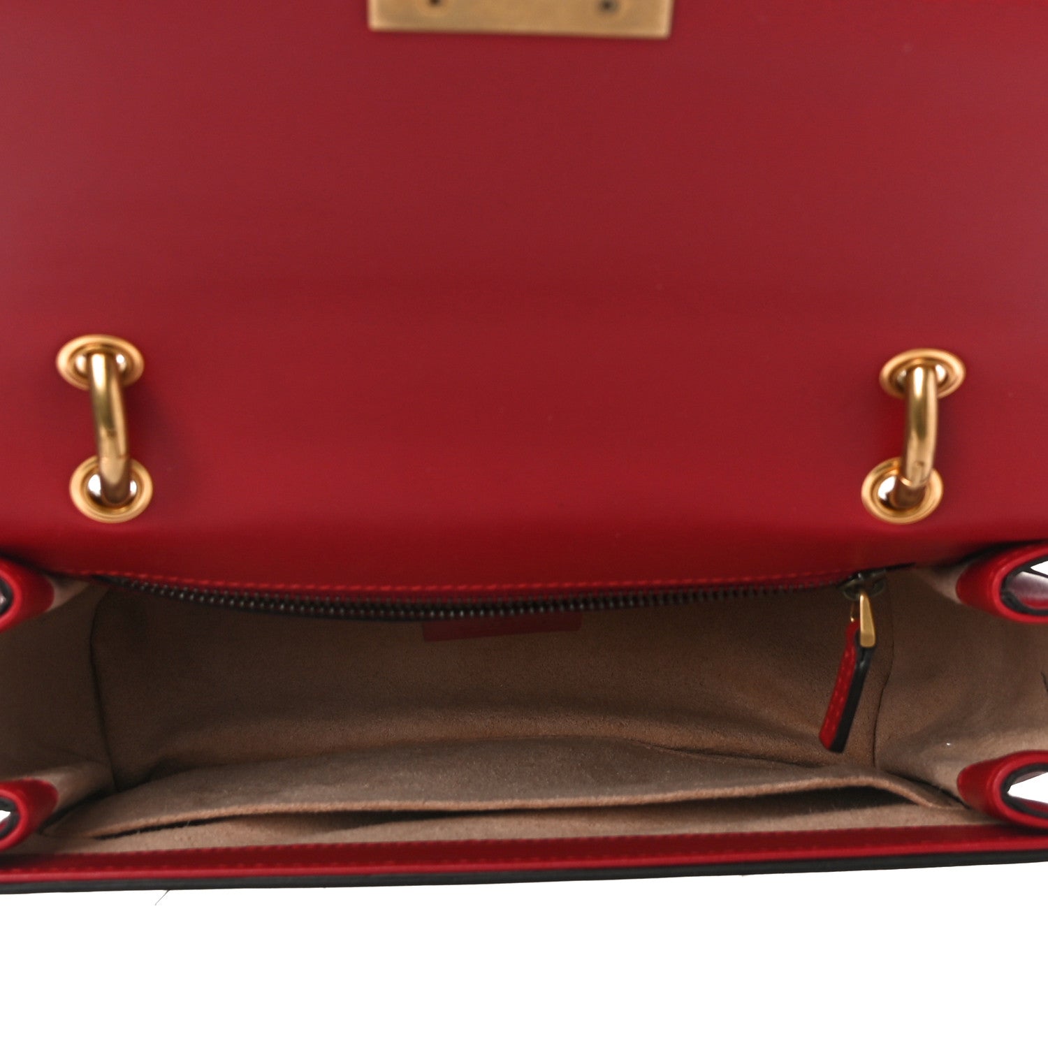 Gucci Calfskin Sylvie Web Queen Margaret Shoulder Bag Blue Agata Hibiscus Red Mystic White 5 of 10