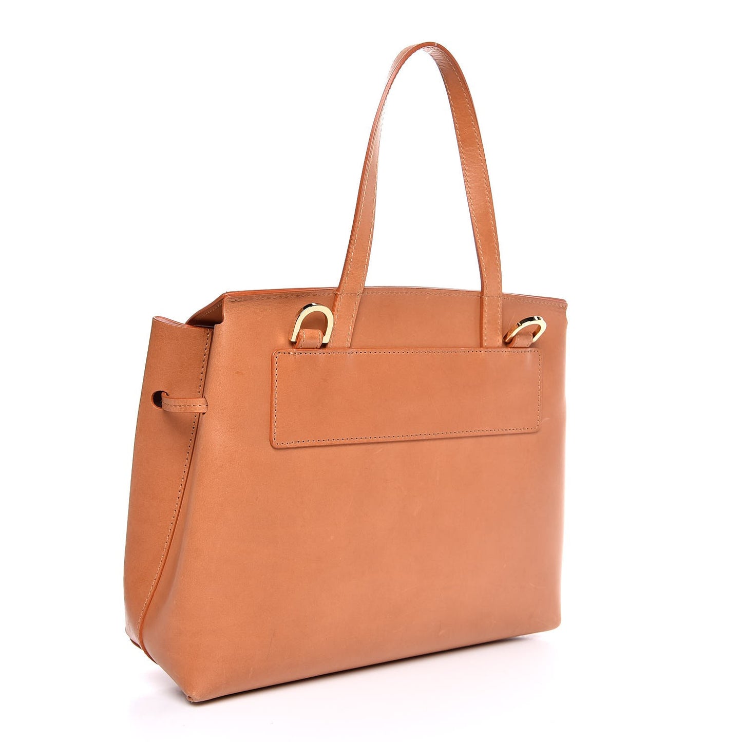 Calfskin Mini Lady Bag Camello Rosa