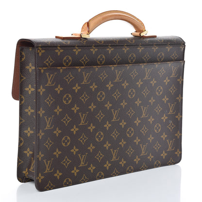 Louis Vuitton Monogram Canvas Robusto 1 Compartment Briefcase 3 of 10
