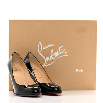 Christian Louboutin Patent Simple 85 Pumps 38.5 Black 8 of 8