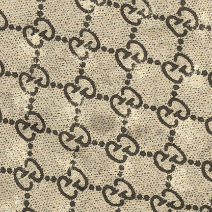 Gucci Modal Silk GG Monogram Big Bee GG Shawl Black Red 5 of 5