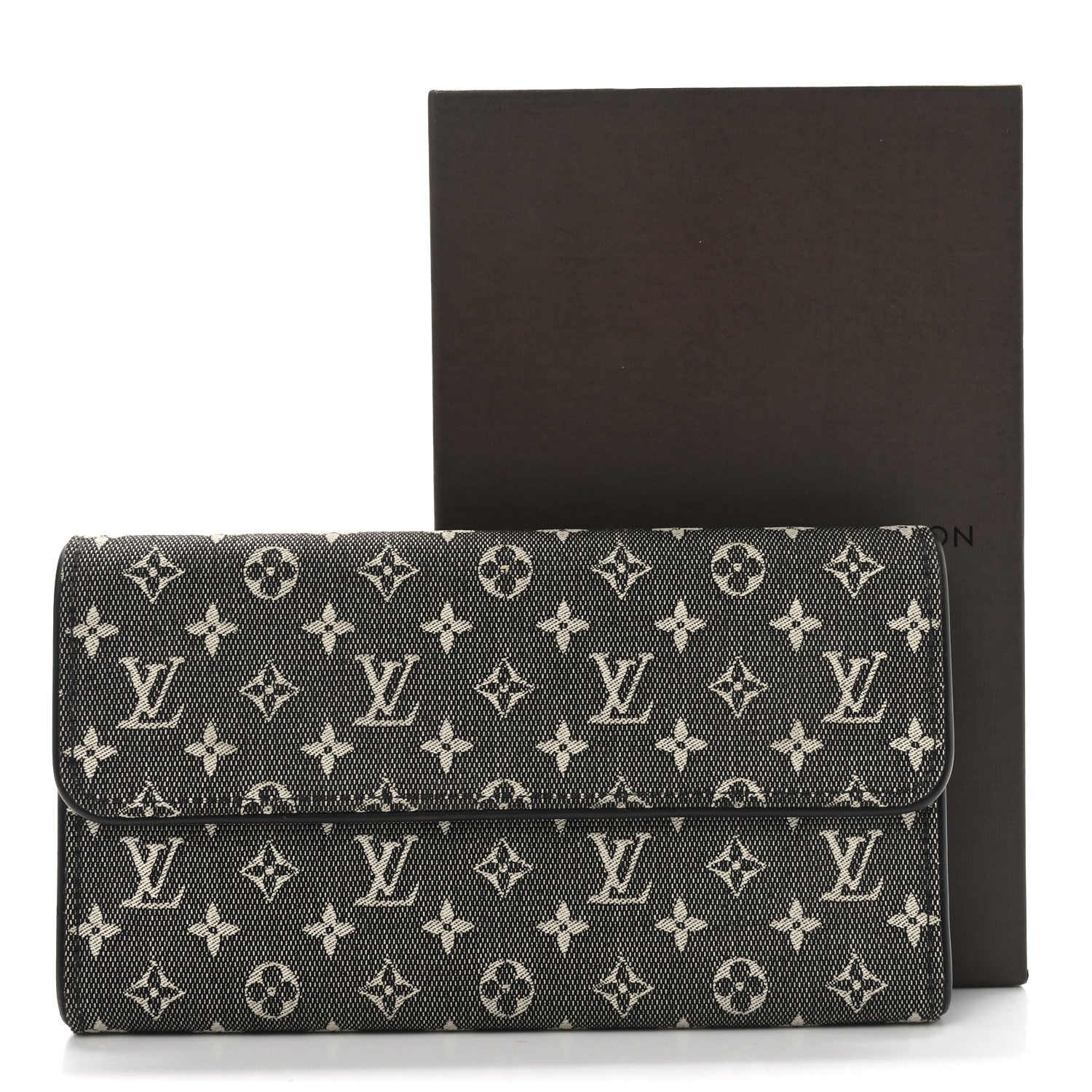 Louis Vuitton Mini Monogram Porte Tresor International Wallet Black 8 of 8