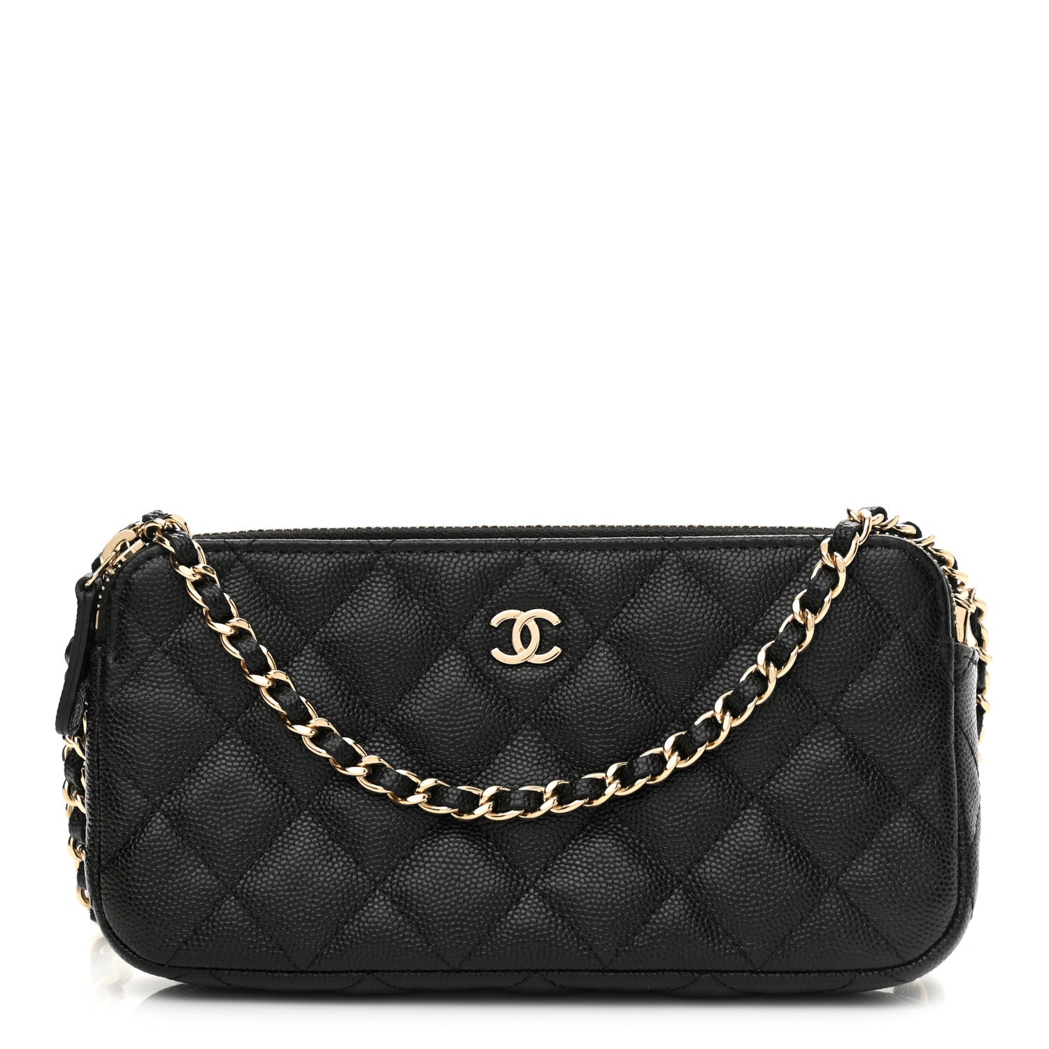 Chanel Caviar Quilted Small Clutch With Chain Black 1 of 12