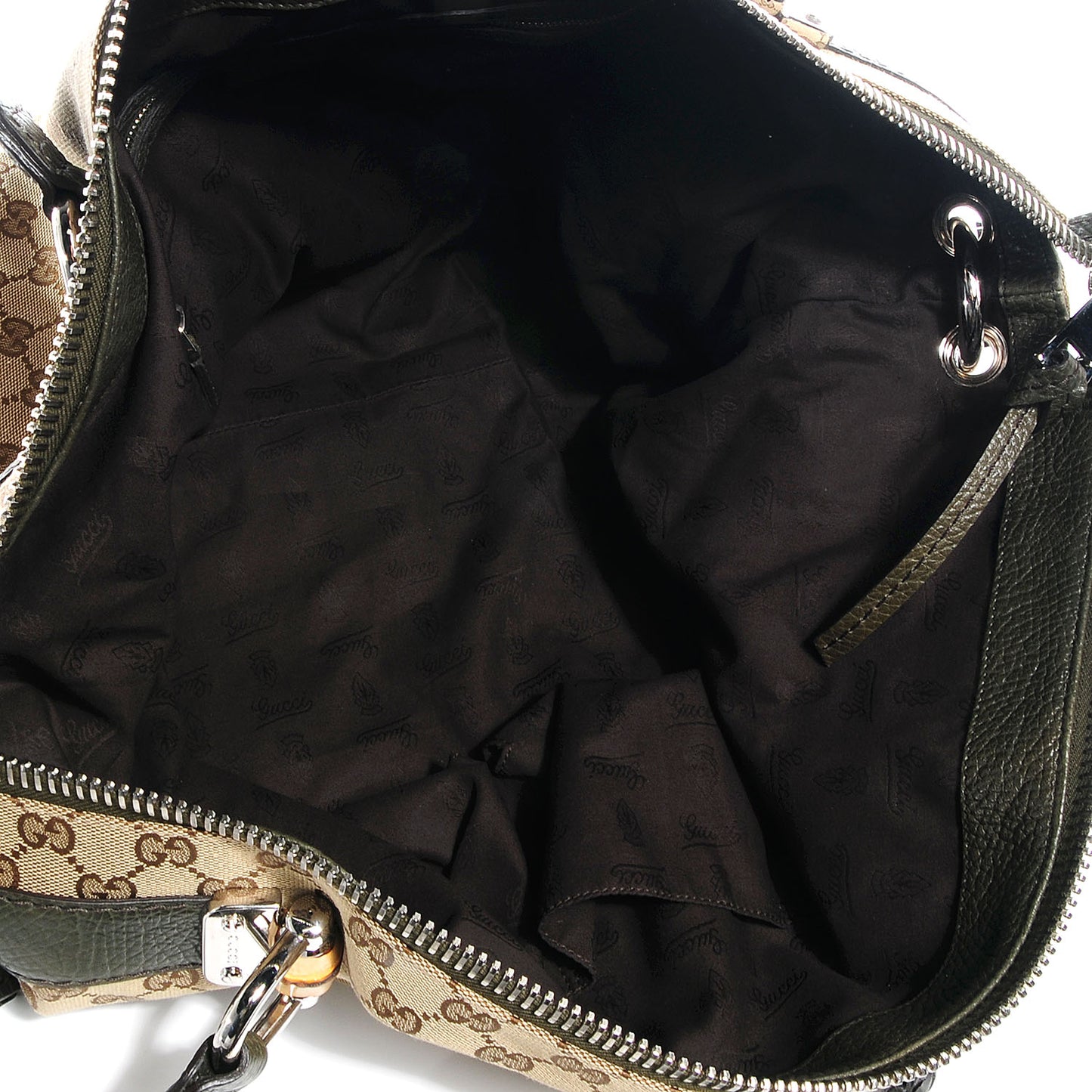 Monogram Bamboo Bar Medium Tote