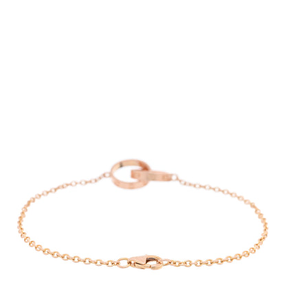 Cartier 18K Pink Gold Interlocking LOVE Bracelet 2 of 3