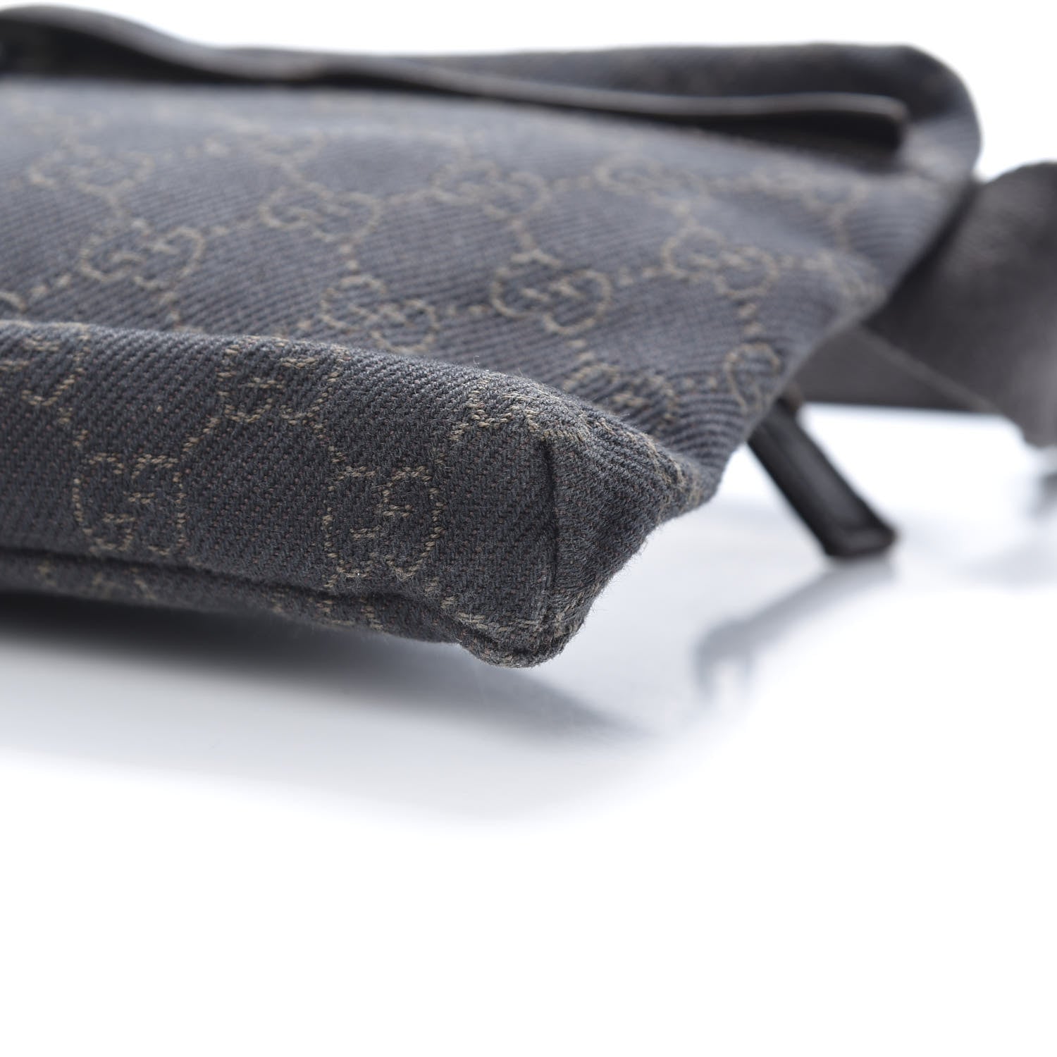 Gucci GG Monogram Double Pocket Belt Bag Black 10 of 12