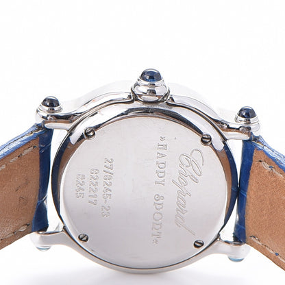 Chopard Stainless Steel Alligator 5 Diamond 26mm Happy Sport Quartz Watch 5 of 10