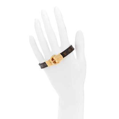 Louis Vuitton Monogram Fasten Your LV Bracelet 19 2 of 5