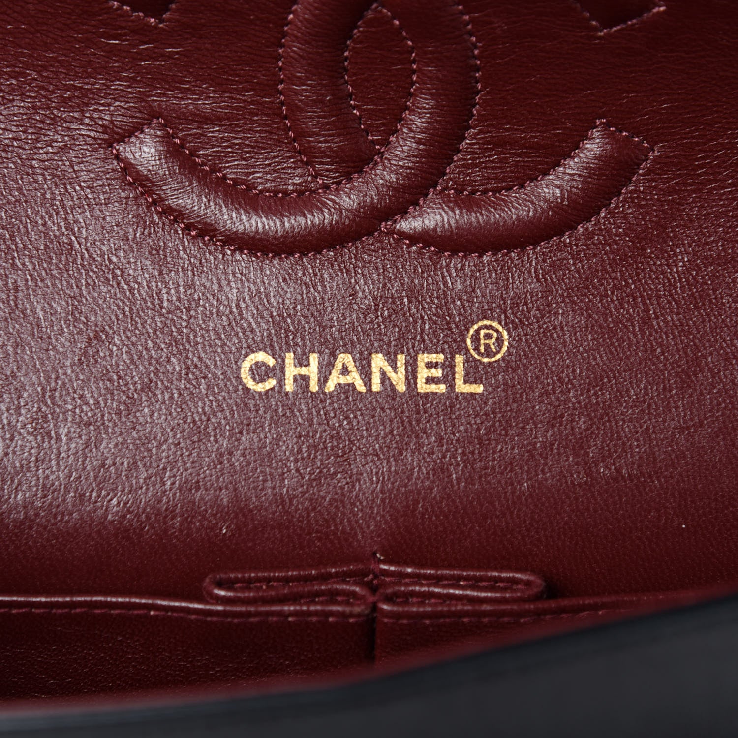 Chanel Lambskin Quilted Medium Double Flap Black 11 of 14