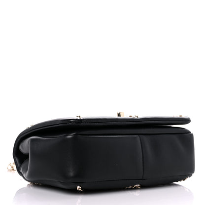 Chanel Lambskin Small Entwined Chain Flap Black 3 of 10