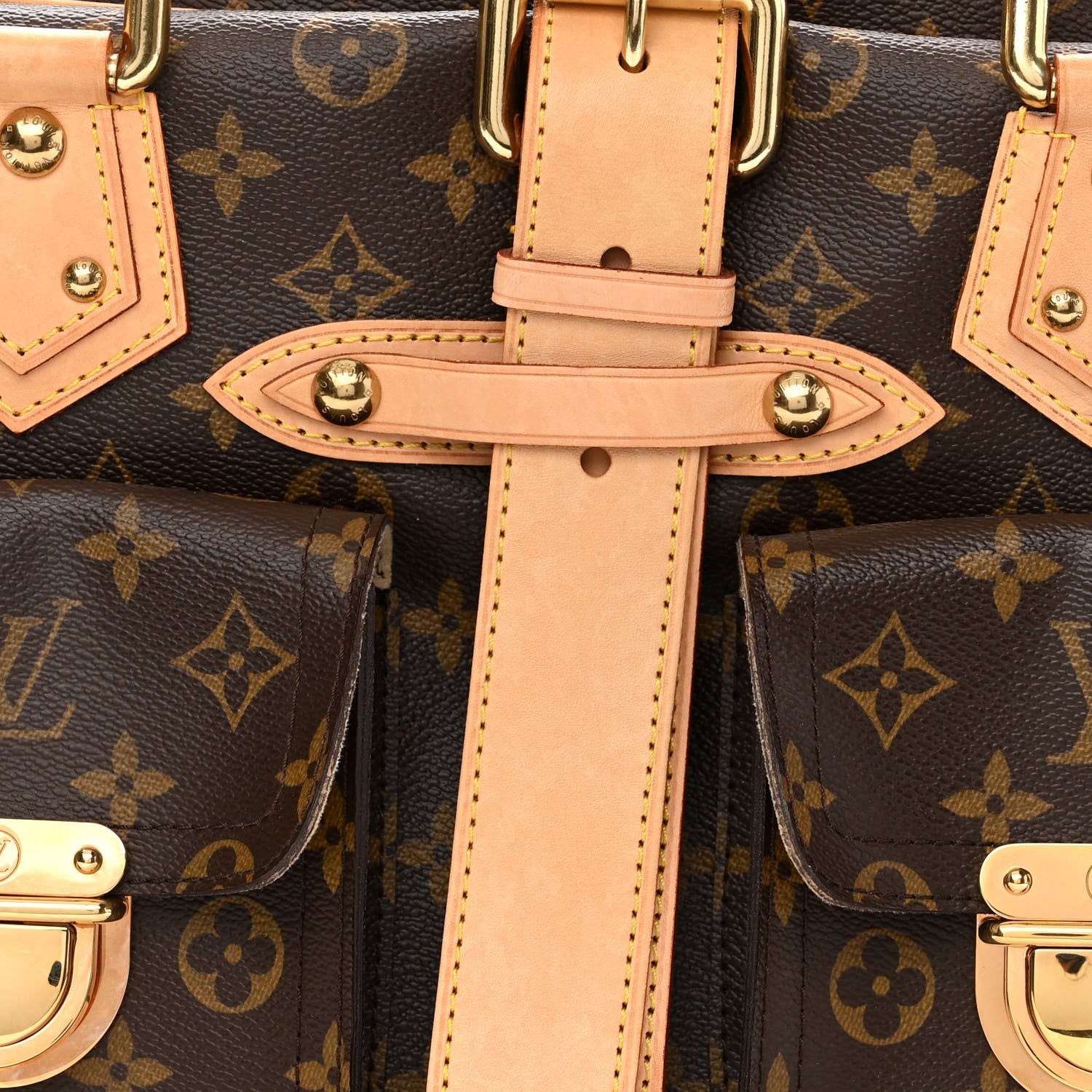 Louis Vuitton Monogram Manhattan GM 8 of 16