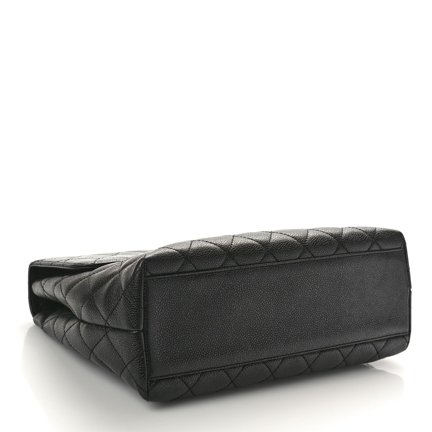 Chanel Caviar Quilted Jumbo Kelly Flap Black 4 of 11