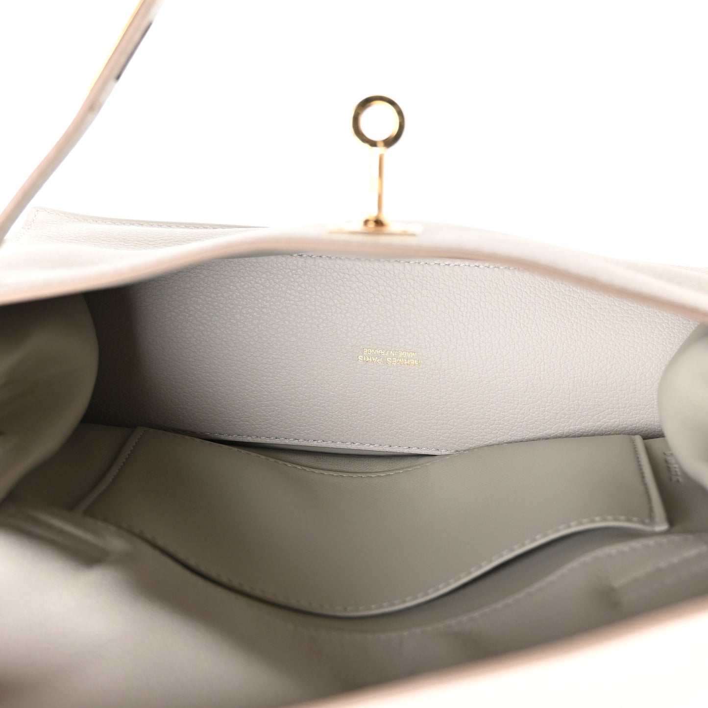 Evercolor Kelly Danse II Belt Bag Gris Perle
