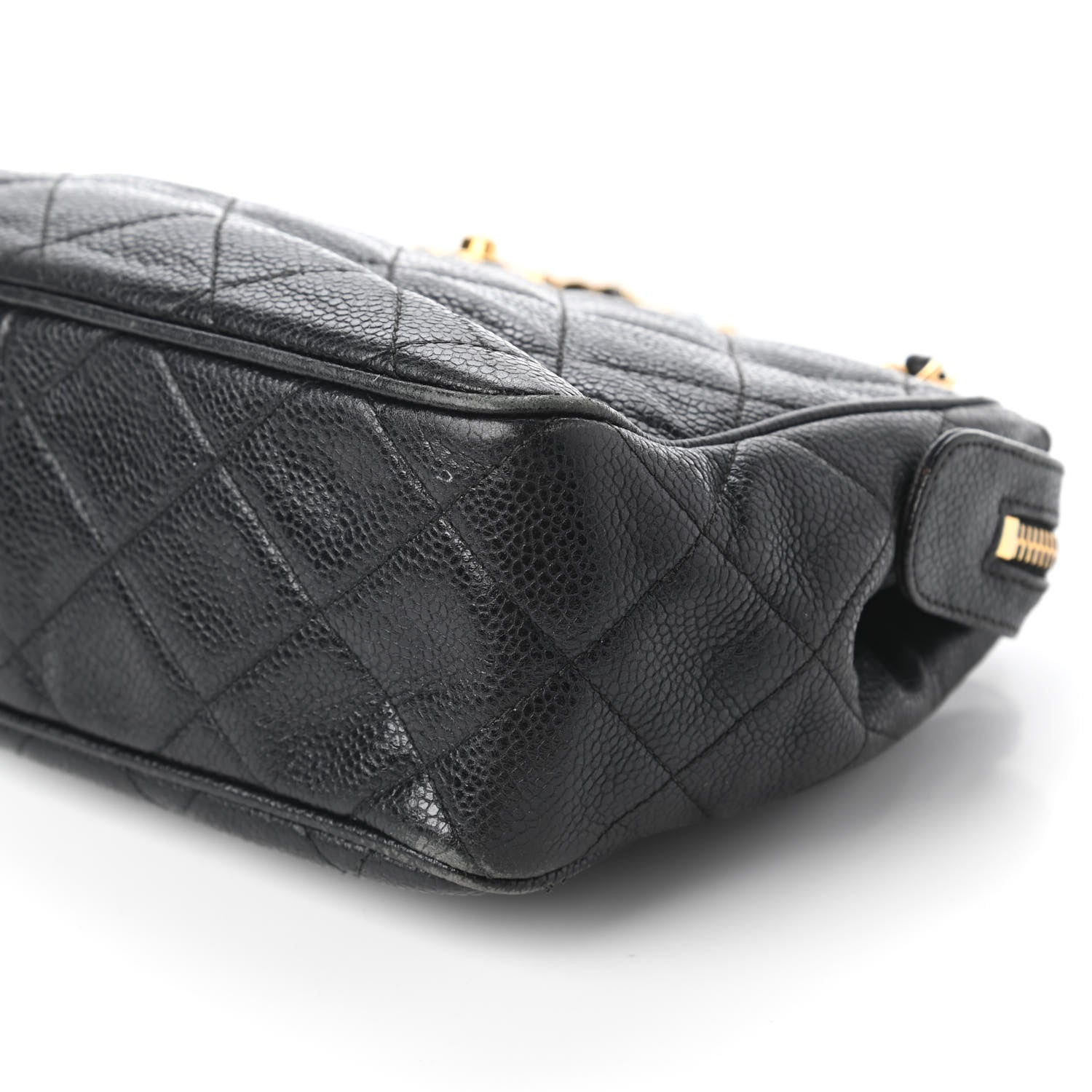 Chanel Caviar Quilted Camera Case Black 7 of 10