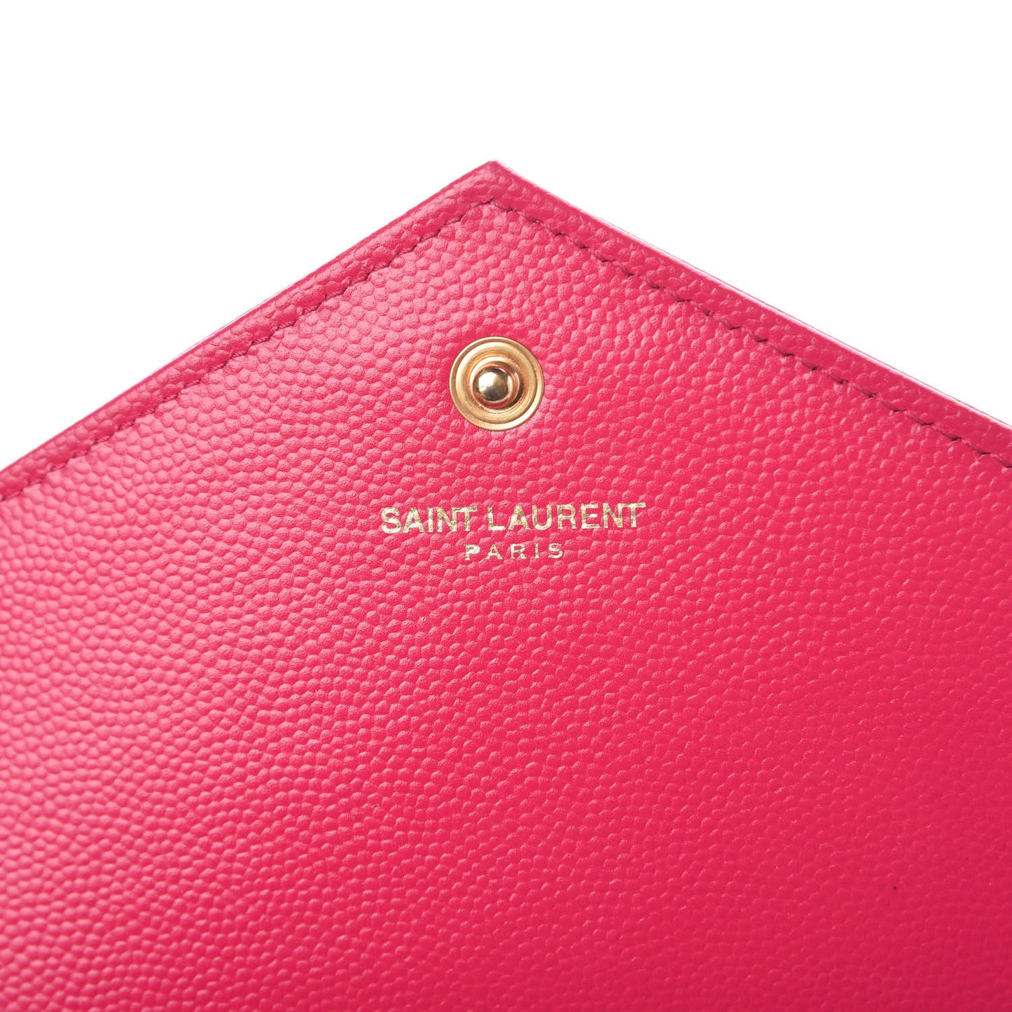 Grain De Poudre Matelasse Chevron Monogram Chain Wallet Bubblegum
