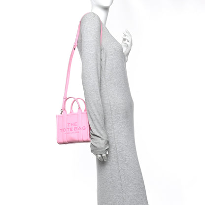 Marc Jacobs Grained Calfskin Micro The Tote Bag Fluro Candy 2 of 9