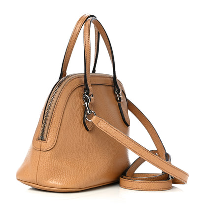 Gucci Calfskin Mini Dome Bag Whiskey 3 of 14