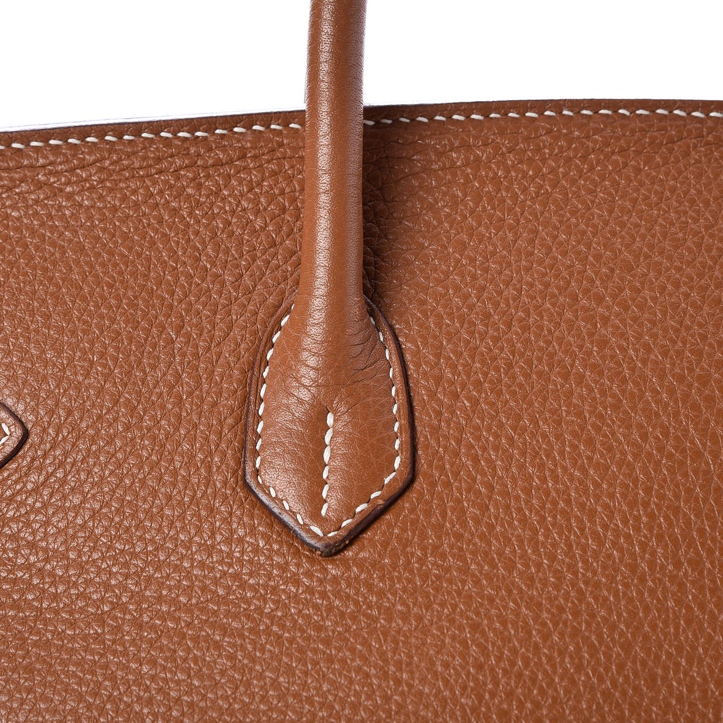 Taurillon Clemence Birkin 35 Gold