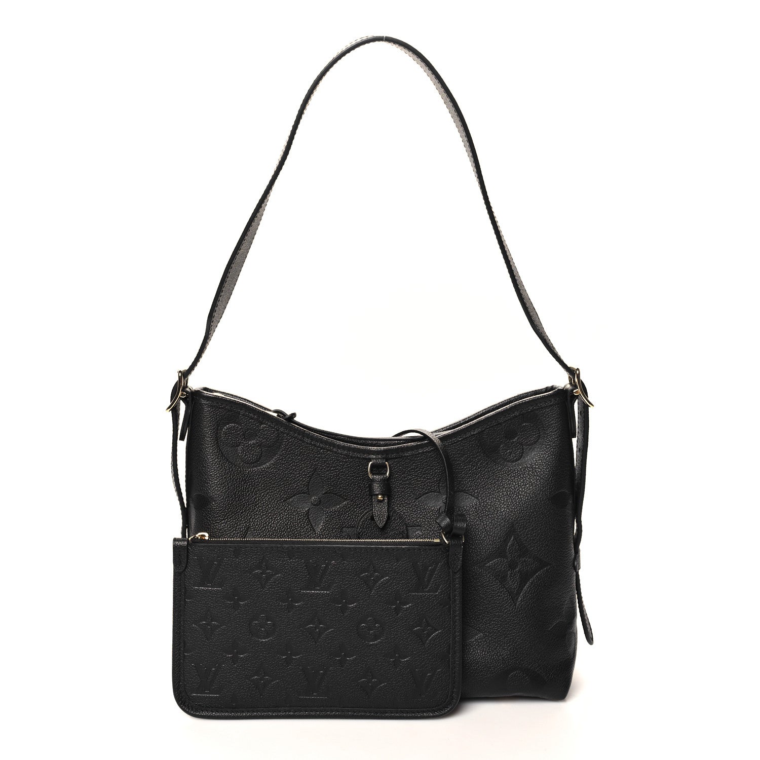 Louis Vuitton Empreinte Carryall PM Black 2 of 10