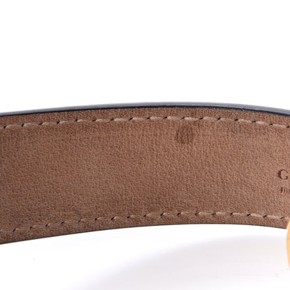 Gucci Calfskin Marmont Double G Bracelet Black 6 of 7