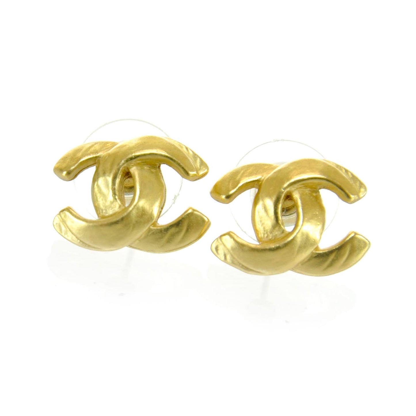 CC Logo Earrings Gold