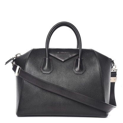 Givenchy Sugar Goatskin Medium Antigona Black 1 of 12