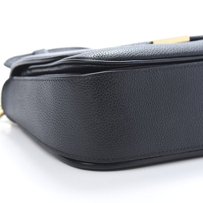 Louis Vuitton Grained Calfskin Vivienne NM Black 9 of 13