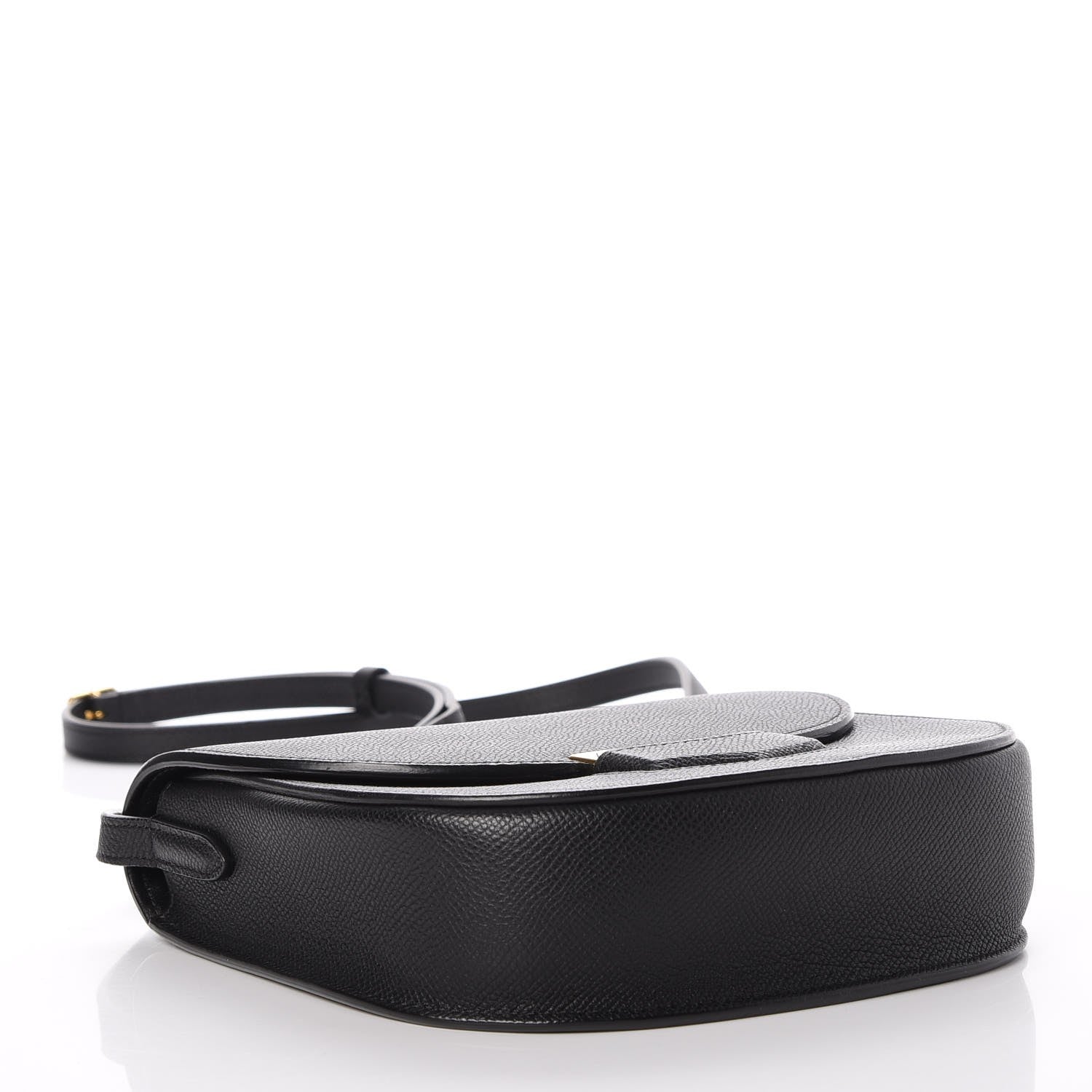 Celine Grained Calfskin Small Trotteur Black 4 of 8