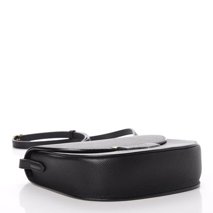 Celine Grained Calfskin Small Trotteur Black 4 of 8