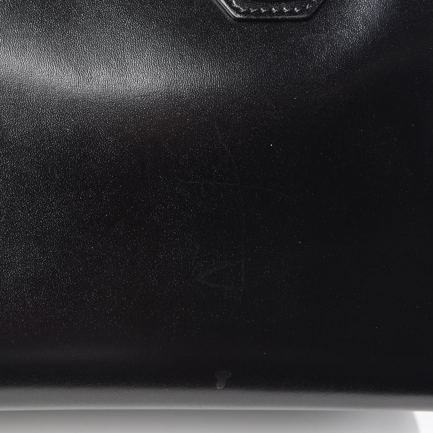 Shiny Lord Calfskin Small Antigona Black