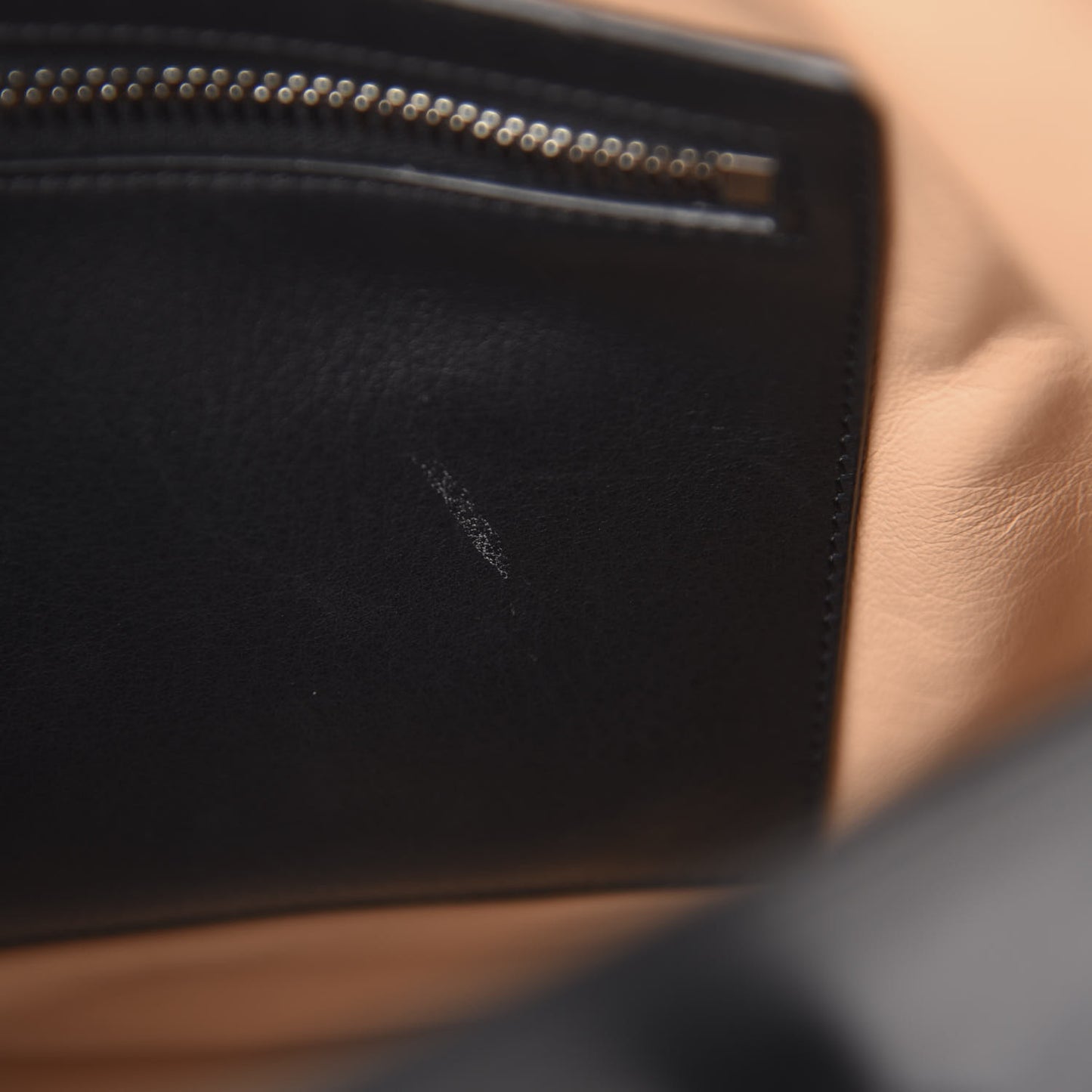 Calfskin Serena Tote Black