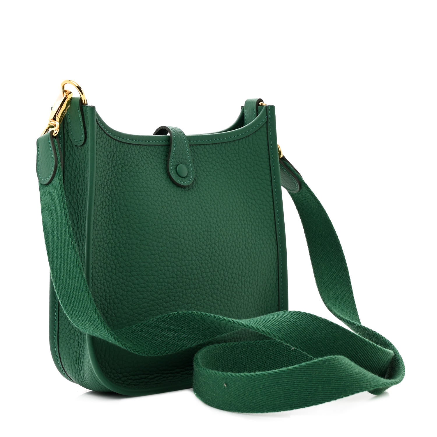 Hermes Taurillon Clemence Evelyne TPM Vert Moyen 3 of 11