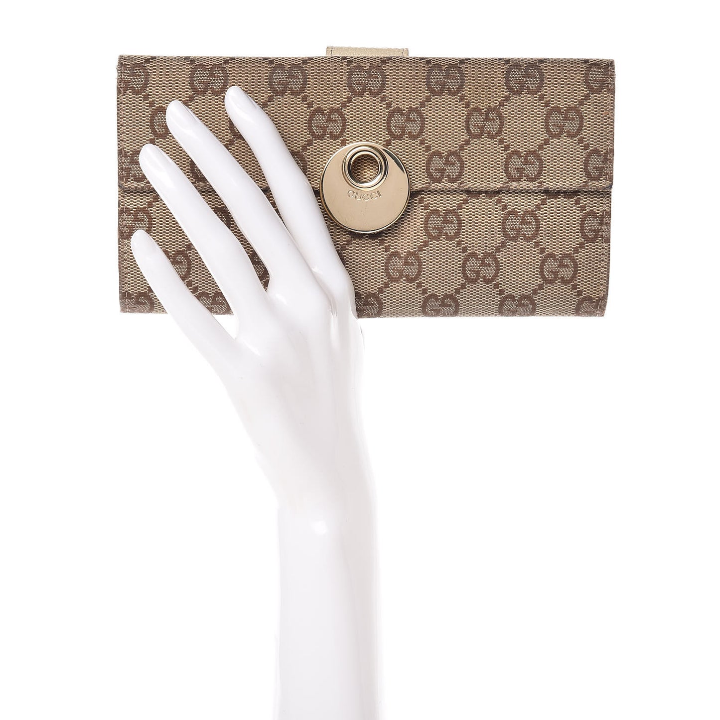 Monogram Eclipse Continental Wallet Off White
