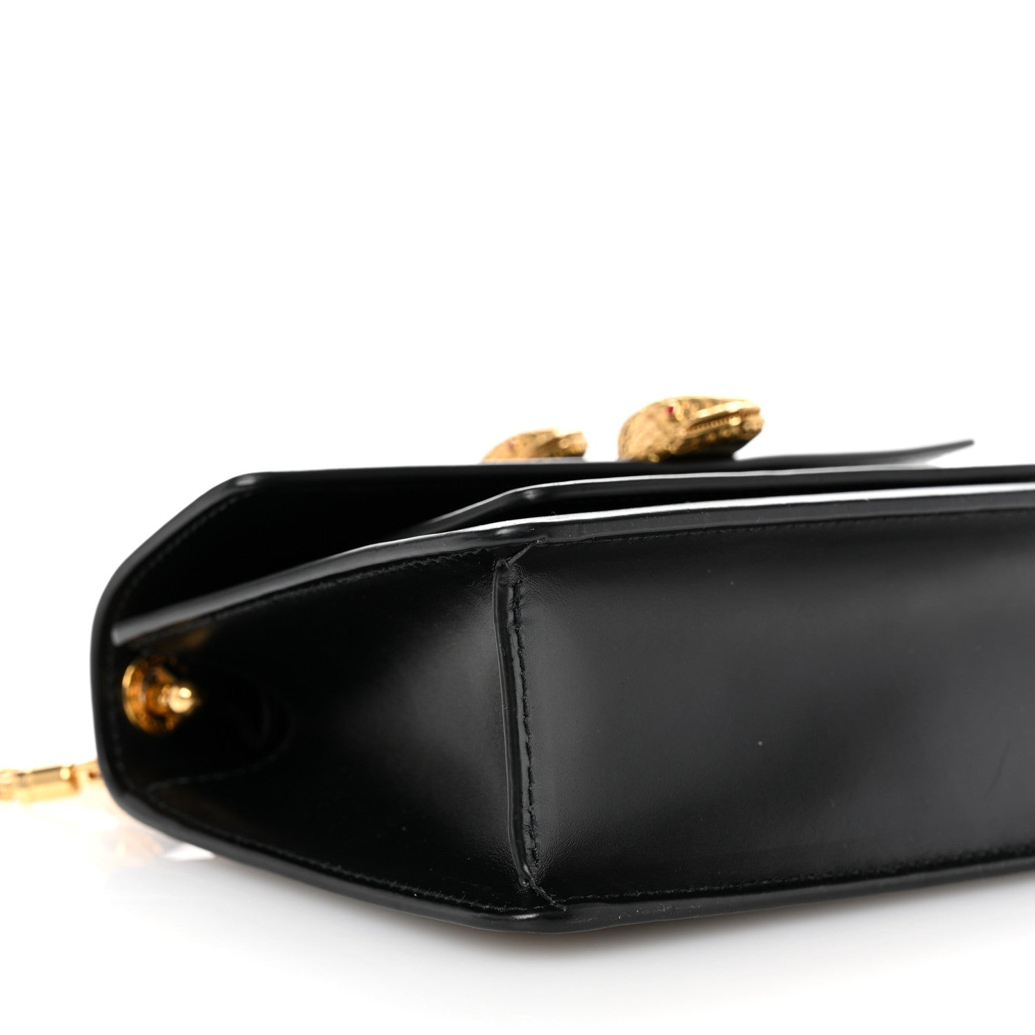 Bulgari X ALEXANDER WANG Calfskin Serpenti Forever Belt Bag Black 8 of 9