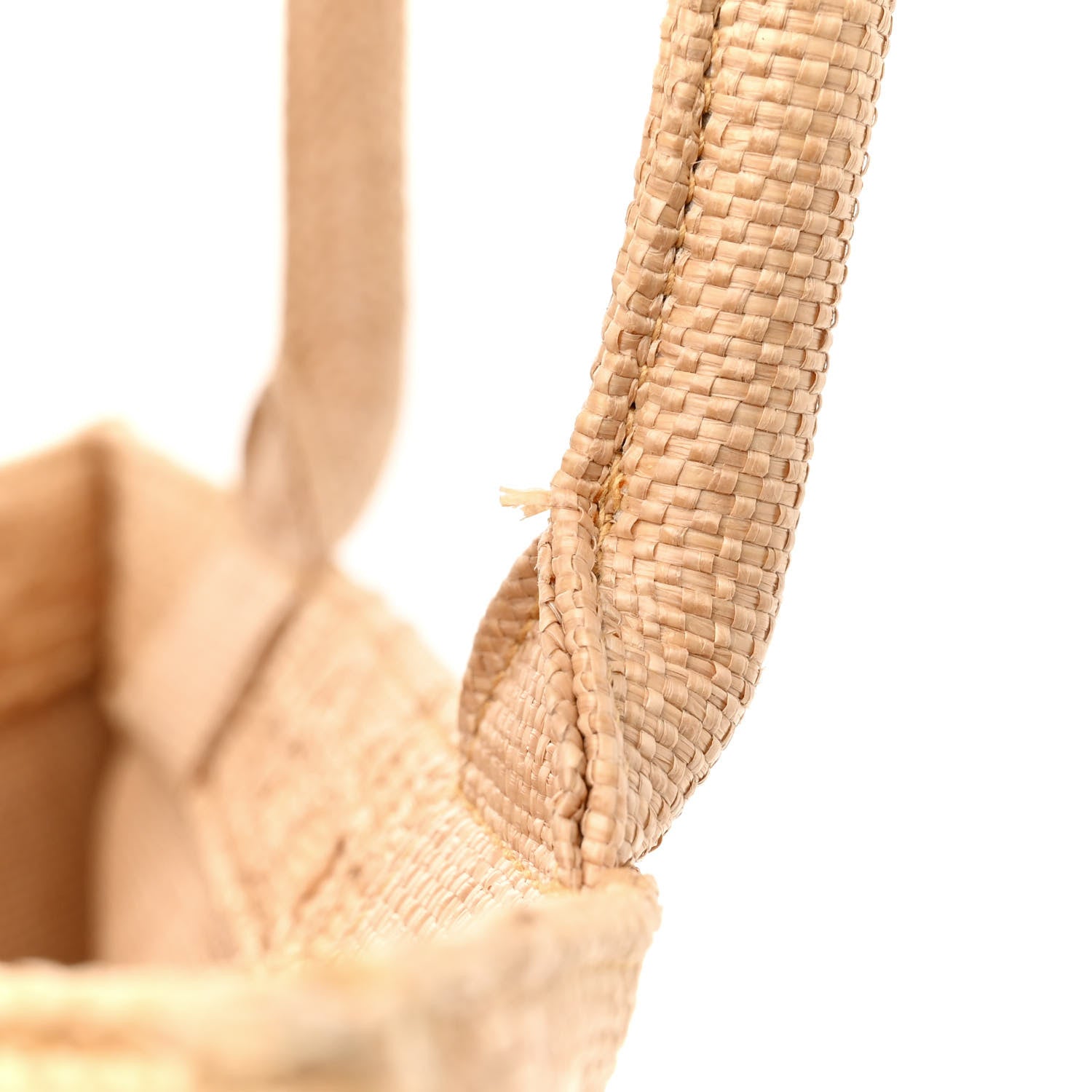 Christian Dior CHRISTIAN DIOR Raffia Cannage Medium Book Tote Natural 16 of 16