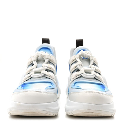 Louis Vuitton Calfskin LV Archlight Gradient Sneakers 38 Light Blue 3 of 9
