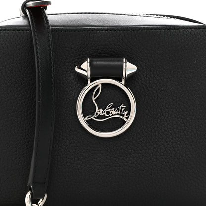 Christian Louboutin Empire Calfskin Mini Rubylou Crossbody Black Red 8 of 10