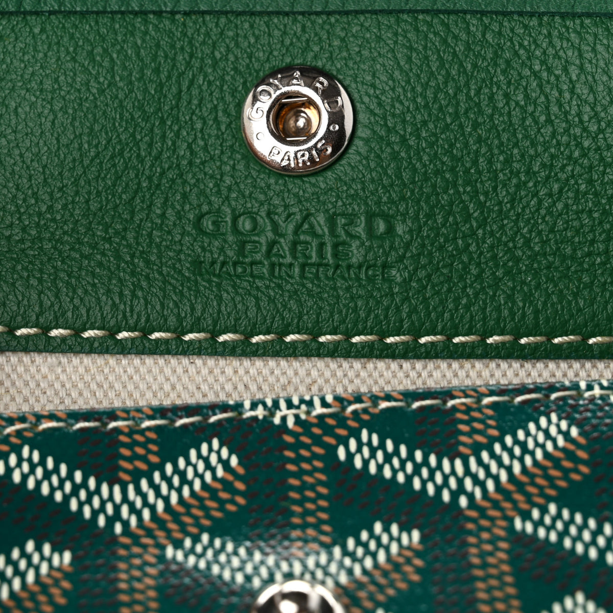 Goyard Goyardine Reversible Mini Anjou Green 7 of 17