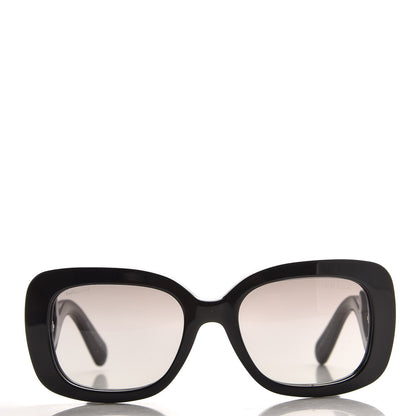 Prada Acetate Baroque Sunglasses SPR 27O Black 2 of 7