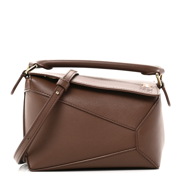 Loewe X SUNA FUJITA Satin Calfskin Mini Hamster Puzzle Edge Bag