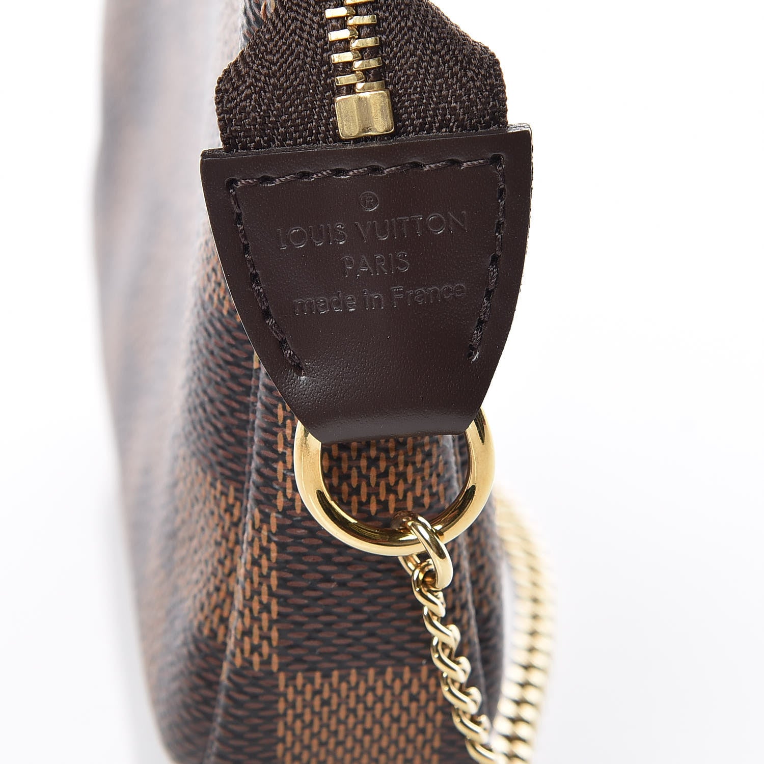 Louis Vuitton Damier Ebene Mini Pochette Accessories 6 of 11