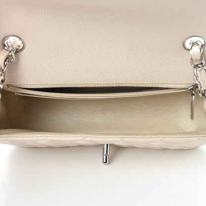 Chanel Caviar Quilted Mini Rectangular Flap Light Beige 5 of 13