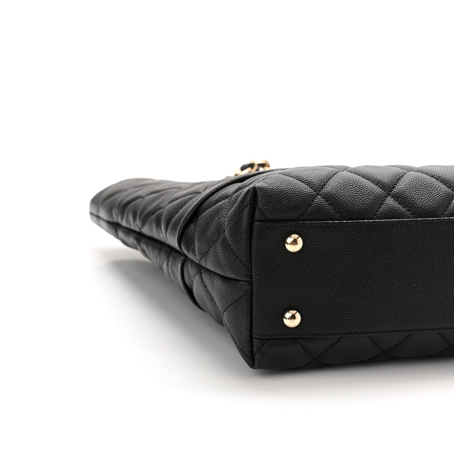 Chanel Caviar Quilted Rolled Up Tote Black 9 of 12