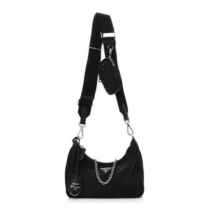 Prada Nylon Re-Edition 2005 Shoulder Bag Black 1 of 9