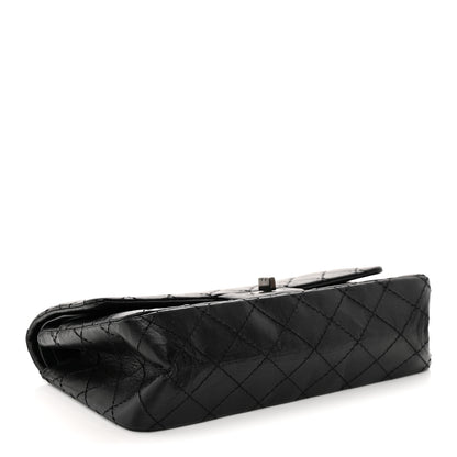 Chanel Aged Calfskin Quilted 2.55 Reissue 225 Flap So Black 4 of 12