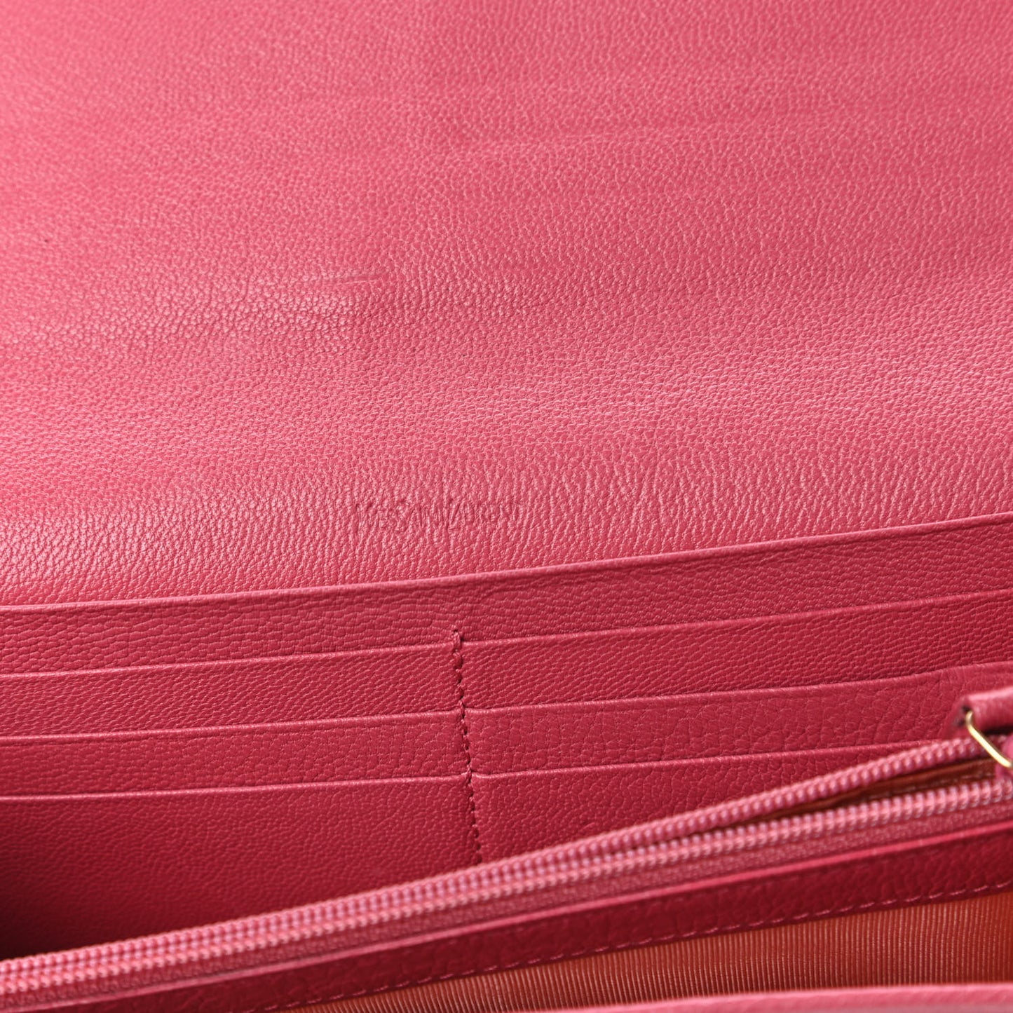 Chevre Belle De Jour Continental Wallet Pink