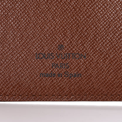 Louis Vuitton Monogram Porte Chequier Cartes Credit European Checkbook Wallet 5 of 10