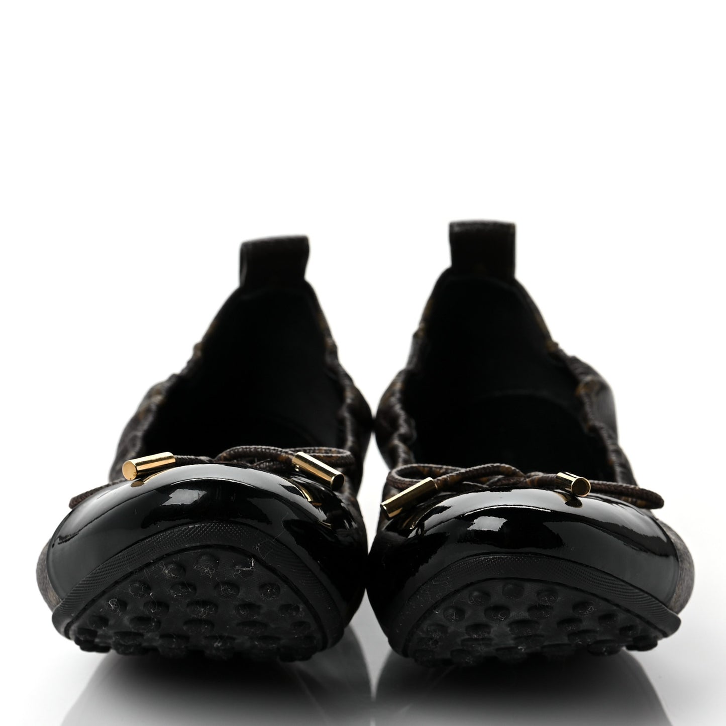 Monogram Flirty Ballerina Flats 38.5 Black