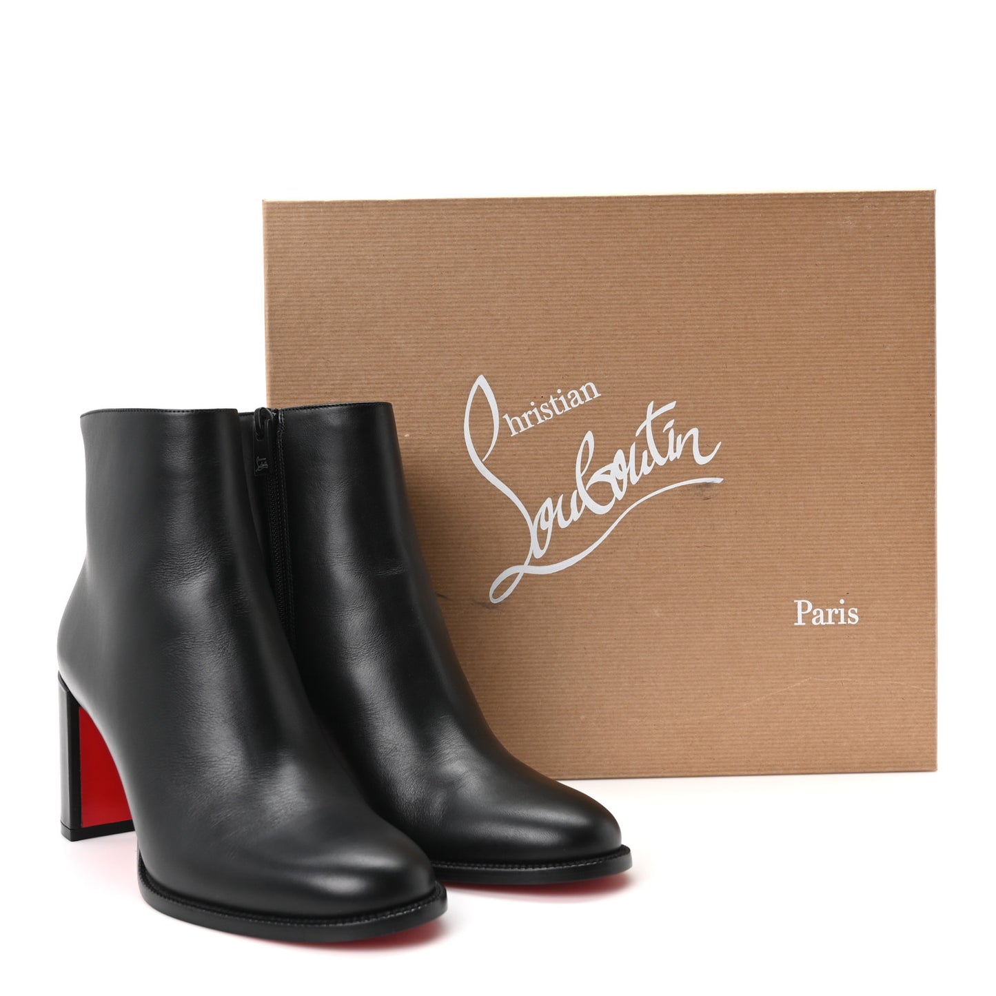 Calfskin Adoxa 70 Ankle Boots 37 Black