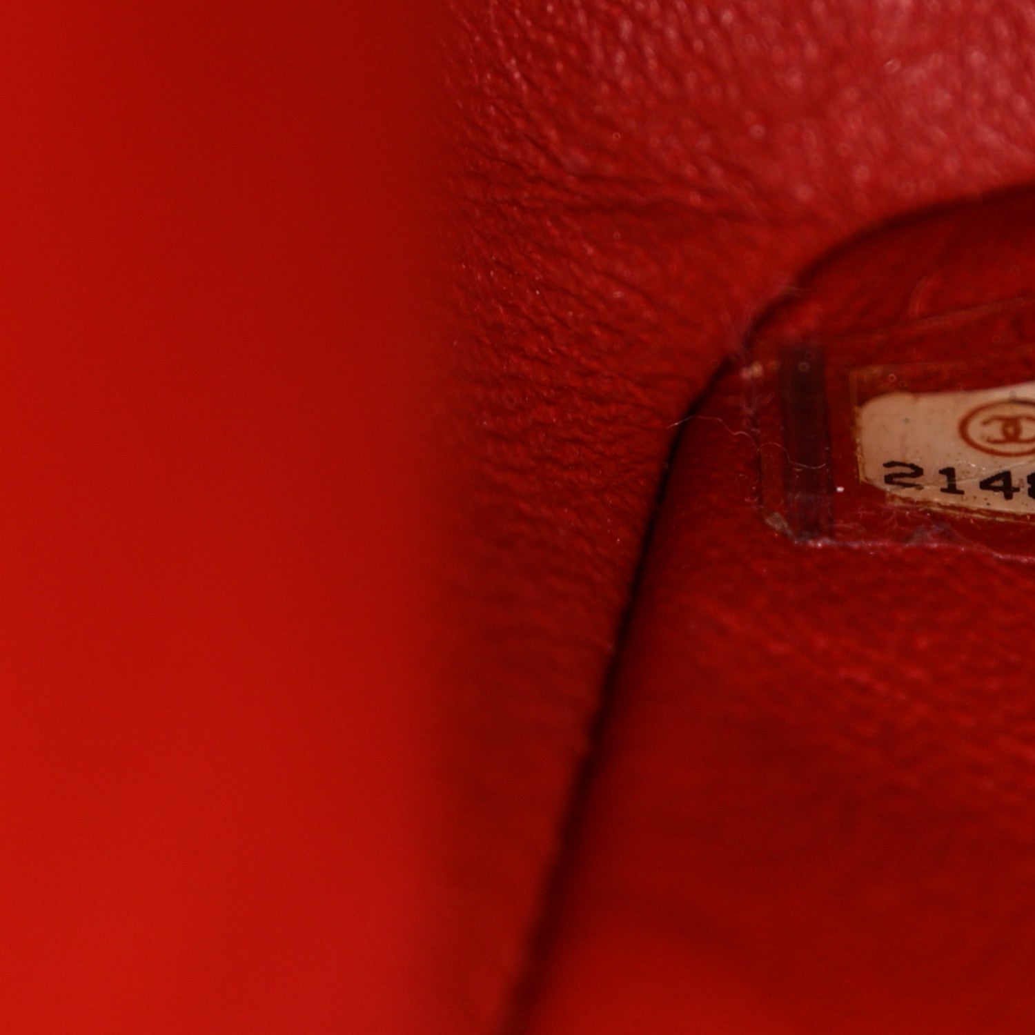 Chanel Lambskin Quilted Jumbo Double Flap Red 7 of 13